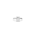 Load image into Gallery viewer, Les Minis, Mila, Rectangle Cut Lab-Grown Diamond Ring in Platinum