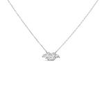 Load image into Gallery viewer, Kiss Shape Lab Grown Diamond Pendant in White Gold