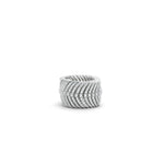 Load image into Gallery viewer, Art Deco Vivienne pave ring in lab grown diamond by Victoire