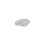 Load image into Gallery viewer, Le Kiss Collection pinky ring in lab grown diamonds pavée in platinum by Victoire