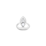 Load image into Gallery viewer, Les Pinky Collection lab grown diamond in marquise cut in platinum by Victoire