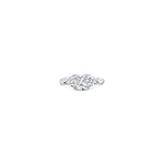 Load image into Gallery viewer, Le Kiss Collection lip shape lab grown diamond ring on platinum by Victoire