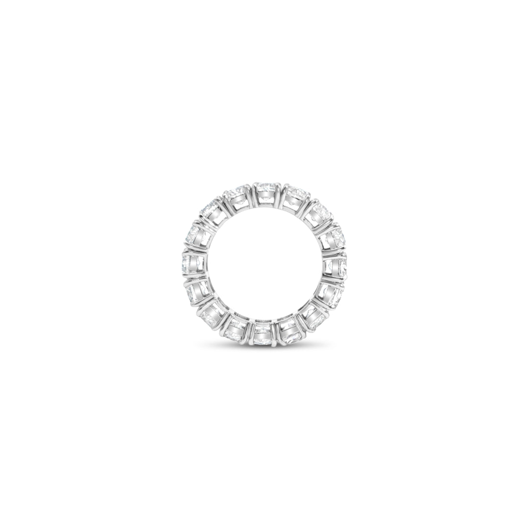 Les Classiques collection lab grown diamond eternity ring in white gold by Victoire