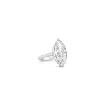Load image into Gallery viewer, Les Pinky Collections lab grown diamond marquis shape ring in platinum by Victoire